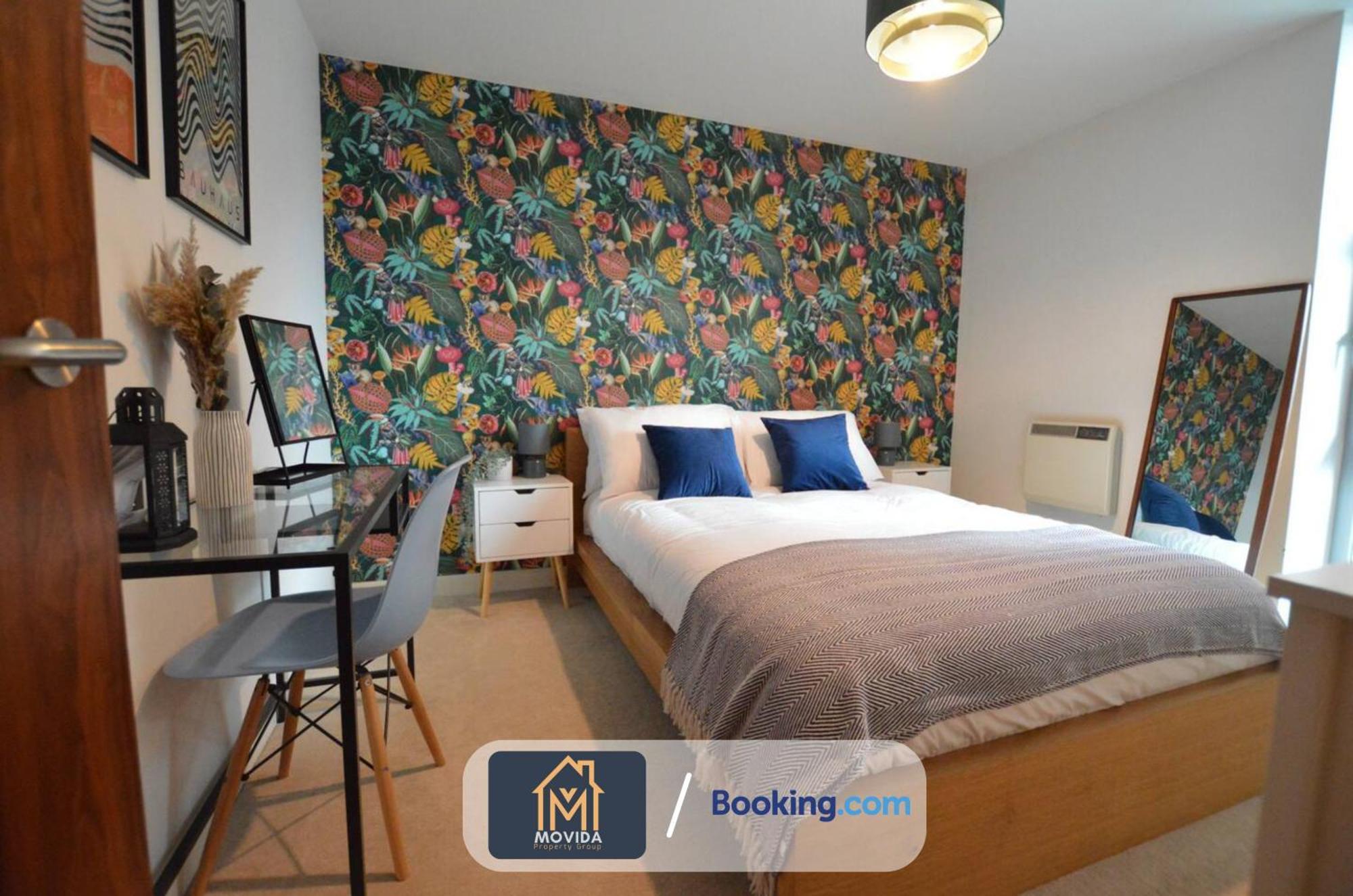 Lgi Stunning 1 Bedroom Apartment By Movida Property Group Short Lets & Serviced Accommodation Leeds  Bagian luar foto